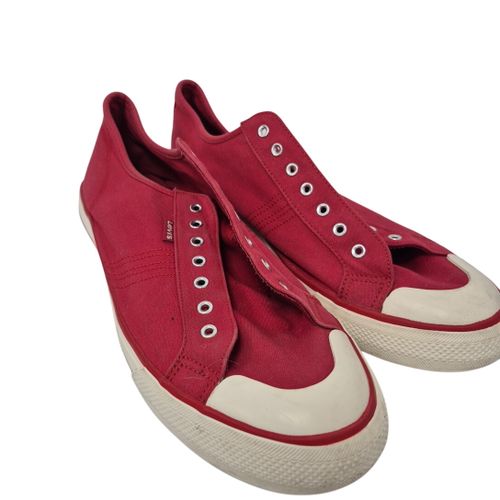 Basket en toile rouge - Levi's - taille 44 - Label Emmaus - Modalova
