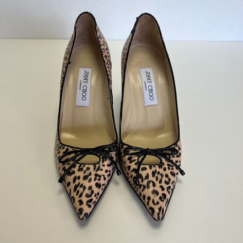 Escarpins cuir vernis Lopard - T38 - jimmy choo - Modalova