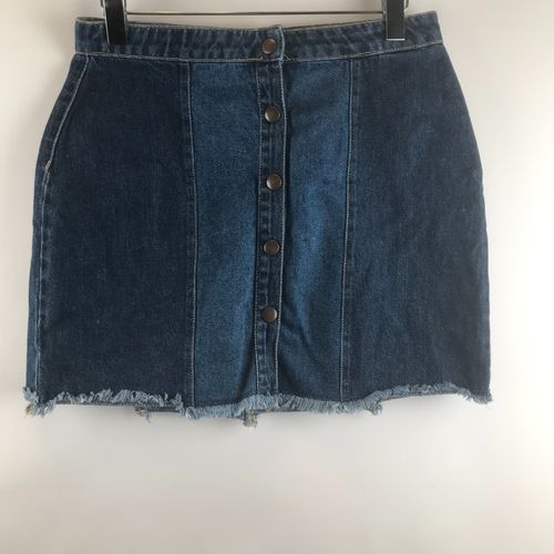 Jupe courte en jean - 38 - hollister - Modalova