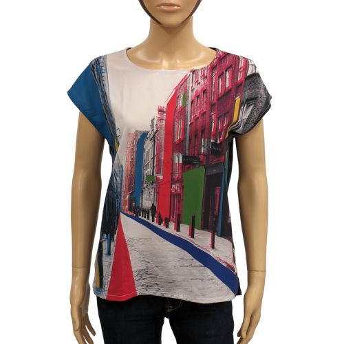 Top dbardeur T M Imprim photo Floral Street Londres colorise - paul smith - Modalova