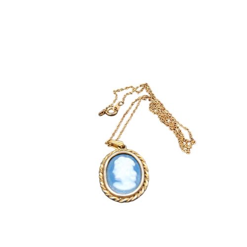 Collier camée en céramique - Label Emmaus - Modalova