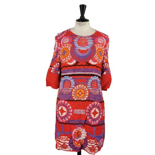 Robe courte colorée — Peter Pilotto - Taille 38 - Label Emmaus - Modalova