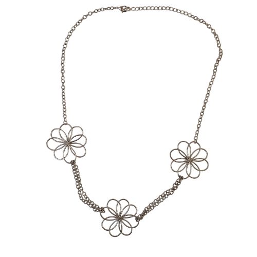 Collier fantaisie en mtal argent - Label Emmaus - Modalova