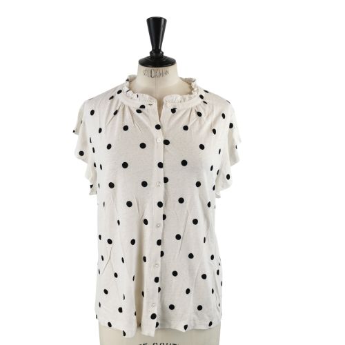 T-shirt TM  pois noir - cyrillus - Modalova