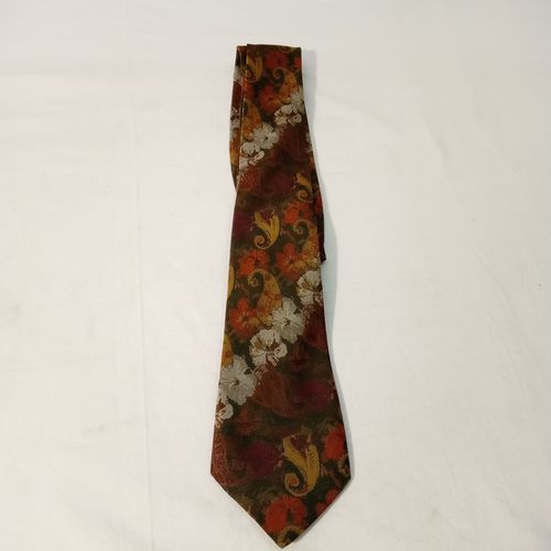 Cravate homme motif fleurs - Label Emmaus - Modalova