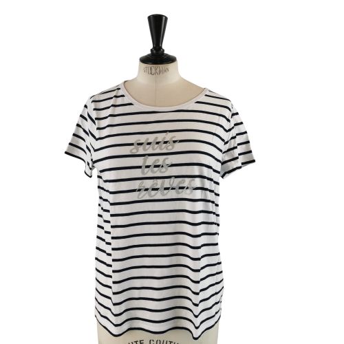 T-shirt RIU 36  rayure bleu & blanc - Jacqueline Riu - Modalova