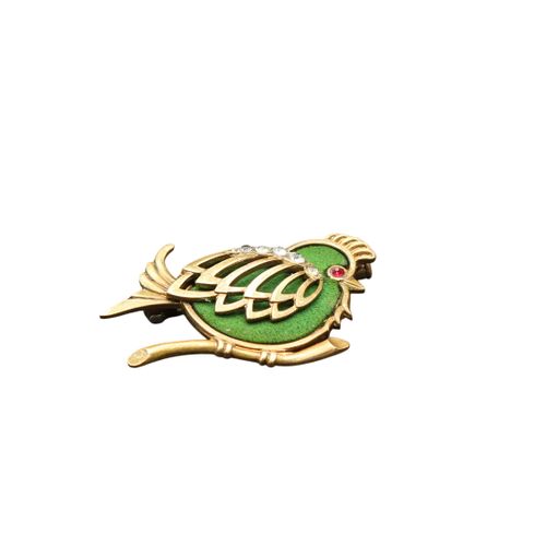Broche ancienne oiseau - Label Emmaus - Modalova