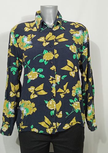 Chemisier vintage imprim floral - (Made in France) - L - rodier - Modalova