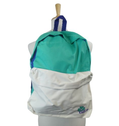  Sac  dos vert, blanc et bleu - oller - Modalova
