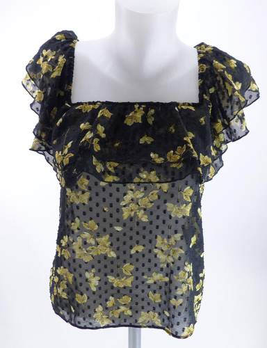 Blouse motif floral - XS- trs bon tat - adl - Modalova