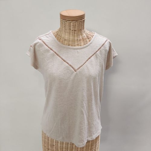 T-shirt beige-XS - Label Emmaus - Modalova