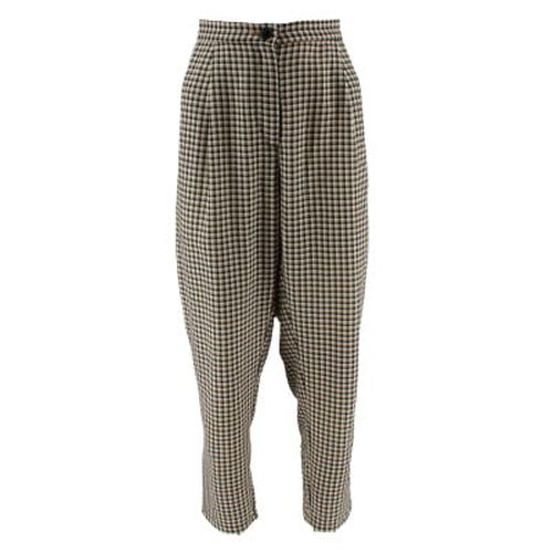 Pantalon  carreaux marrons et noirs - -Taille 42 - h&m - Modalova