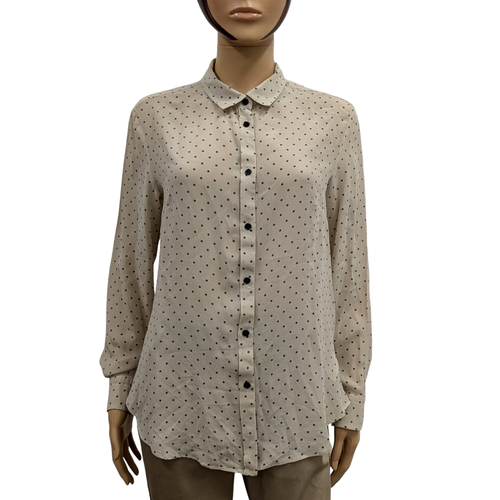 Chemise T 42/44 en soie beige imprim toiles - max mara weekend - Modalova