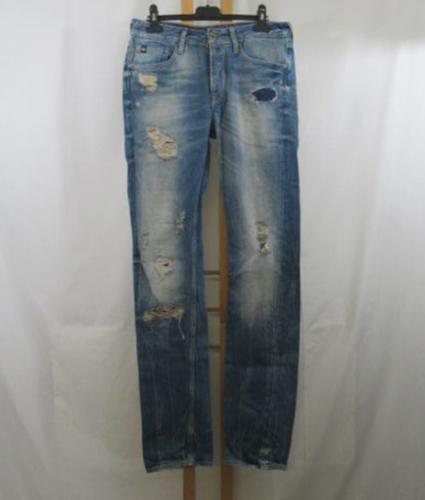H101 -Jean délavé trashé - - Taille 38 - héritage by le temps des cerises - Modalova