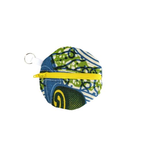 Porte Cl Zipp en Tissu Neuf - Label Emmaus - Modalova