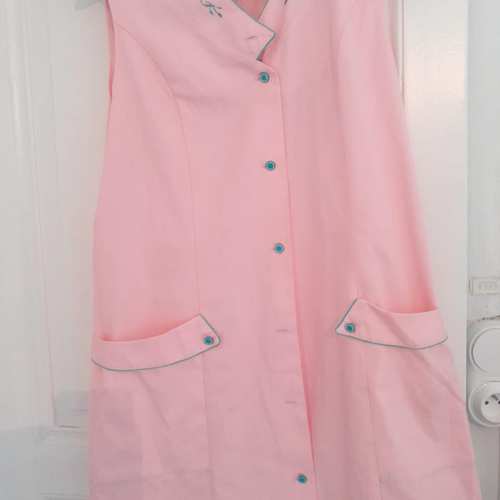 Robe tablier rose - Cevana - 38 - Label Emmaus - Modalova