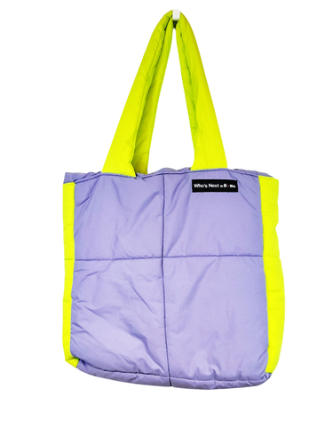 Sac fourre-tout Who's Next x flotte vert fluo K-way - Label Emmaus - Modalova