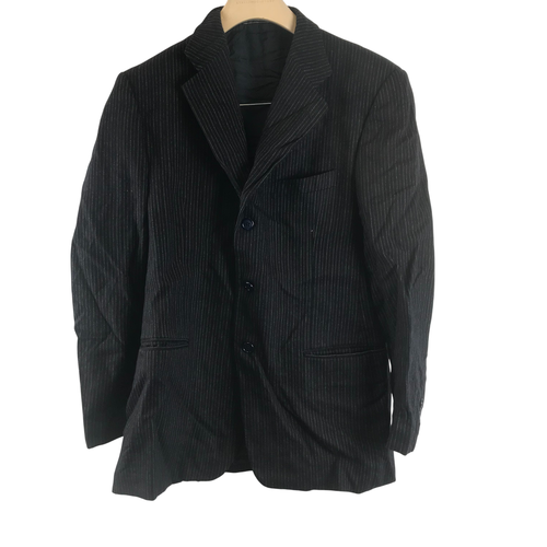 Veste de costume bleu marine  fines rayures - 50 - carlo barbera & c. - Modalova