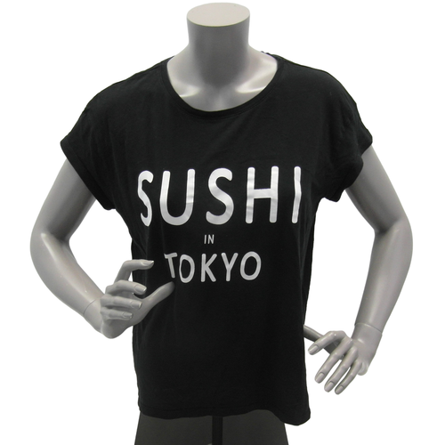 T-shirt mango taille L noir Sushi - mng mango - Modalova