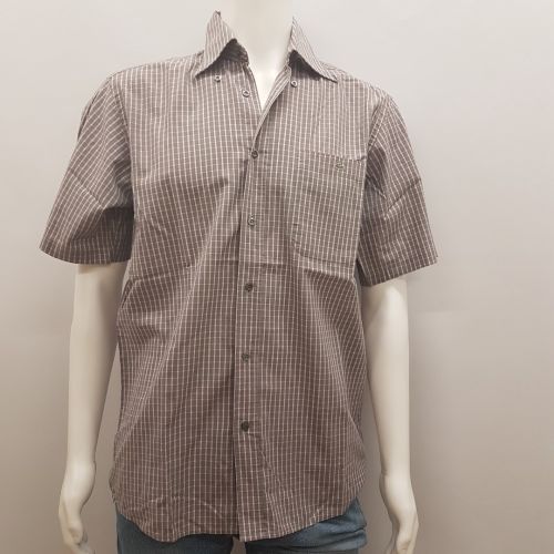 Chemisette  carreaux et blancs - taille 40 - lacoste - Modalova
