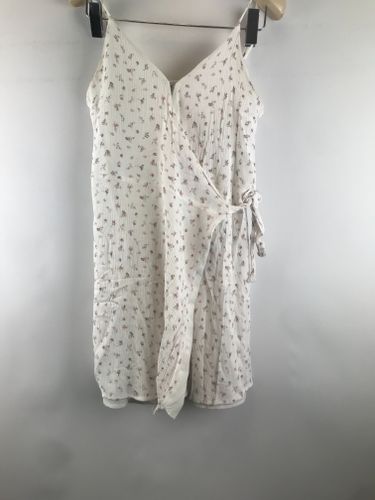 Robe courte fleurie  fines bretelles - M - hollister - Modalova