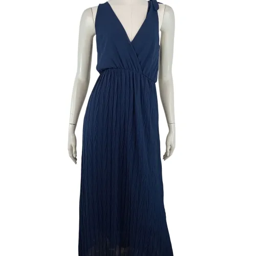 Robe cache-cur de la marque sans manches de couleur marine taille S (36) - jade & me - Modalova