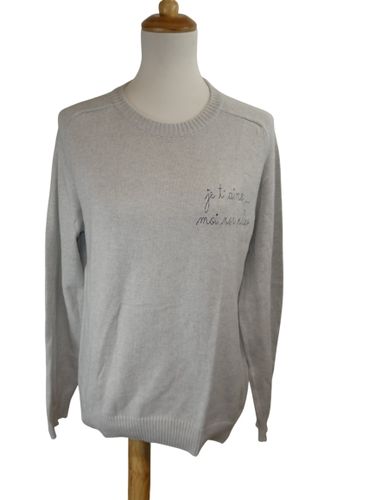 Pull lger manches longues  col rond - Taille M - maison labiche - Modalova