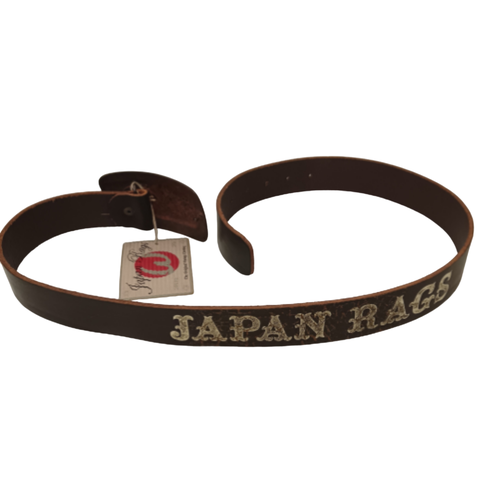 Ceinture en cuir Japan Rags boucle mtal L 100 cm - Label Emmaus - Modalova