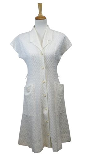 Robe mi-longue vintage -Taille 36 - Label Emmaus - Modalova