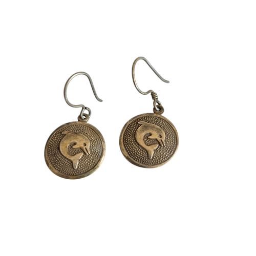 Boucles d'oreilles anciennes en argent 925 - Label Emmaus - Modalova