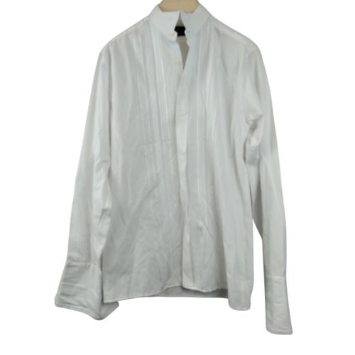 Chemise blanche en coton - Taille 46 ( estime) - daniel hechter - Modalova
