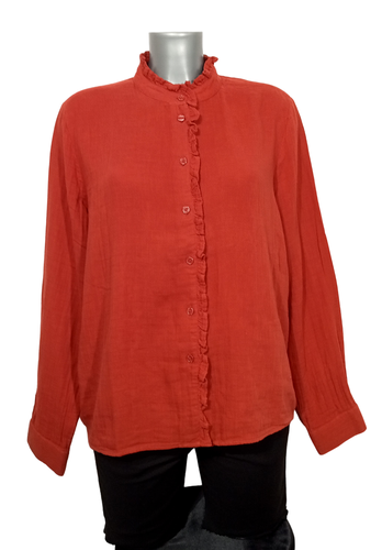 Blouse rouille - 44 - les essentiels de monoprix - Modalova