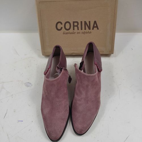 Chaussure Corina en daim et cuir - corina - Modalova