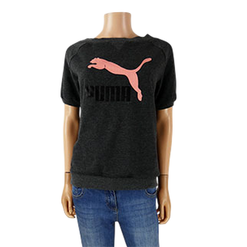 Sweat chin manches courtes - Taille 38 - puma - Modalova