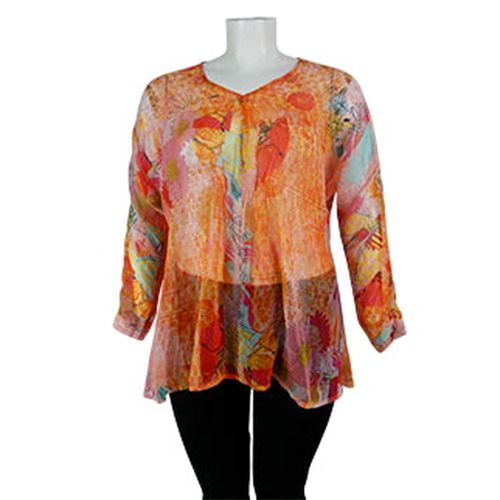 Blouse imprimé fleurs - Modavista - Taille 48 - Label Emmaus - Modalova