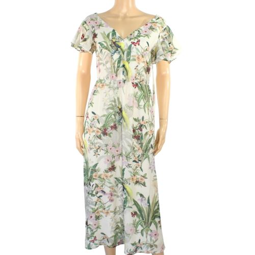 Robe Longue & Fleurie Taille 34 - H&M - Modalova