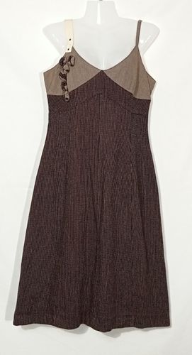 Robe marron  bretelle - IKKS - 40 - ikks - Modalova