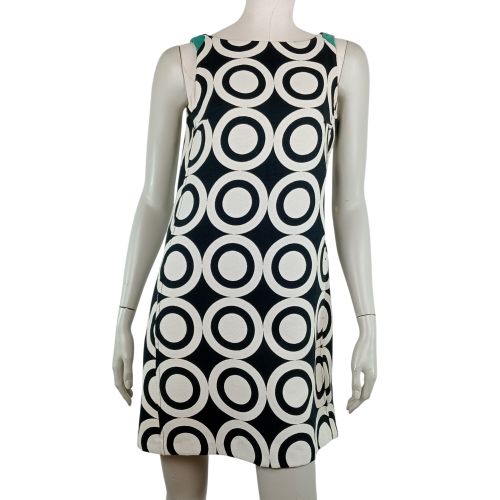 Robe trapze de la marque sans manches de couleur noir et taille S (36) - dsigual by christian dior - Modalova
