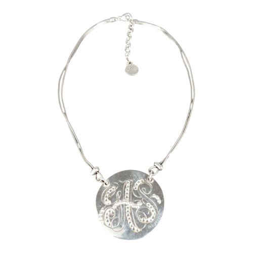 Collier vintage GAS en mtal argent - Label Emmaus - Modalova