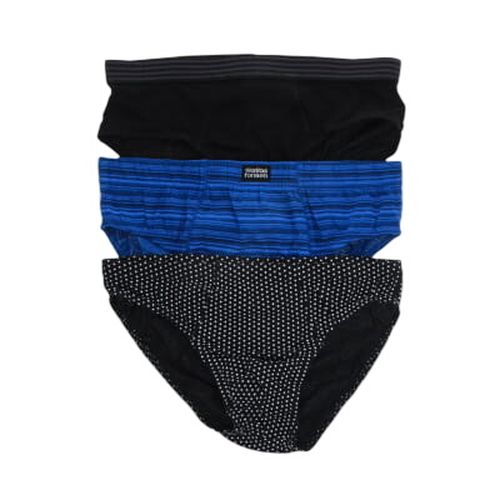Lot de 3 slips panachs - Taille 4 - Label Emmaus - Modalova