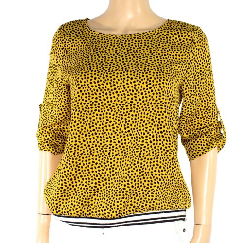 T-Shirt Moutarde Lopard AKOZ DE TOI Taille S - akoz de toi paris - Modalova