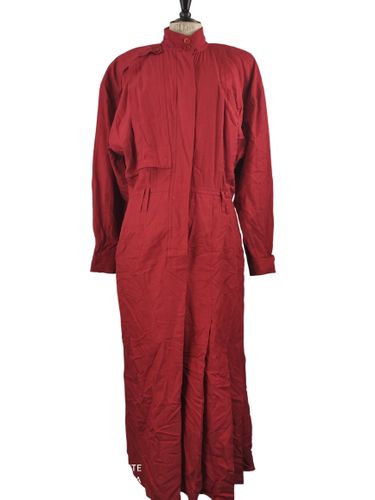 ROBE LONGUE STYLE MANTEAU JIL SANDER BRIQUE TAILLE 34 (FR) - Label Emmaus - Modalova