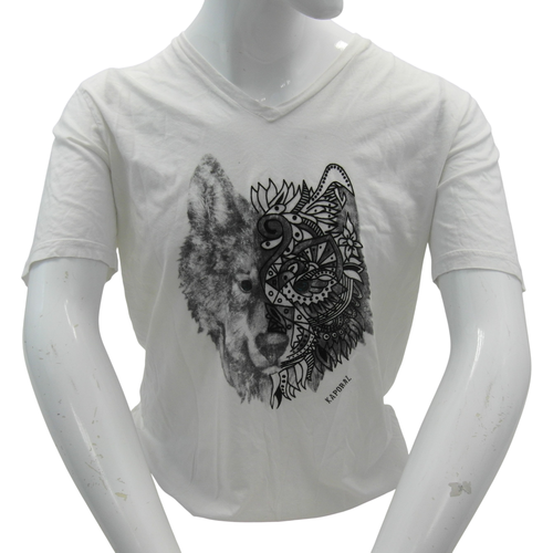 T-shirt mandala loup taille (XXL) - kaporal - Modalova