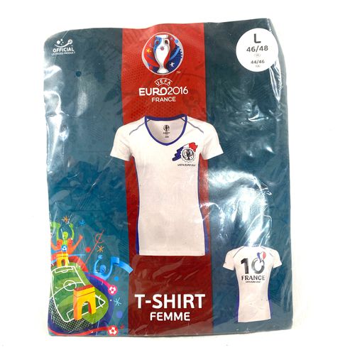 T-shirt Taille L 46/48 - UEFA Euro 2016 - France - Label Emmaus - Modalova