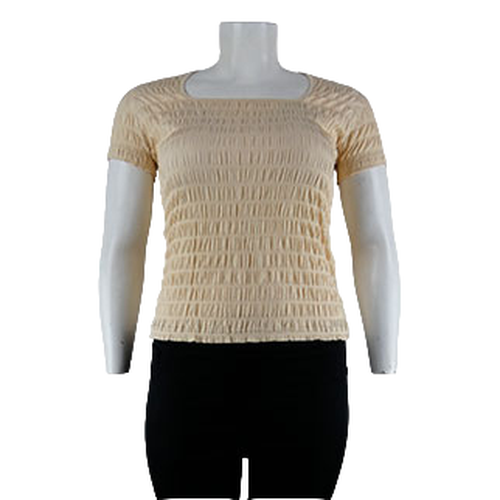 T-shirt beige - Taille 46/48 - afibel - Modalova