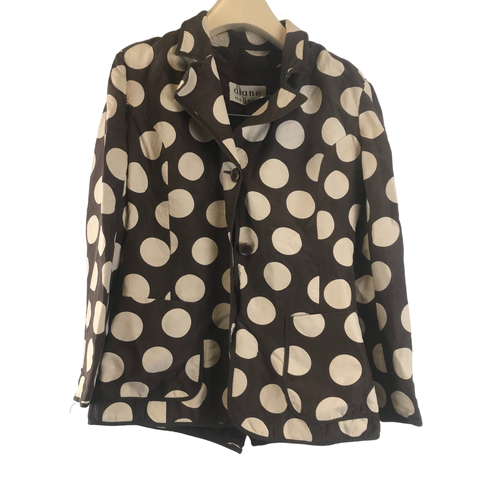 Veste  pois beige - 38 - diane angers - Modalova