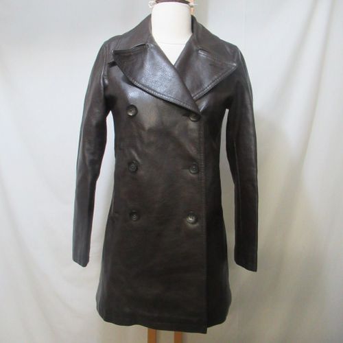 M110 - Manteau en simili cuir - Taille 36 - kooka - Modalova