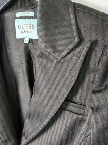 Veste blazer Guess et bel effet de rayures - Label Emmaus - Modalova