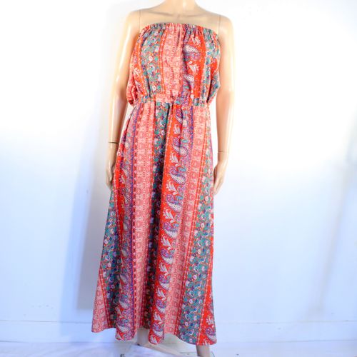 Robe Longue Fleurie Taille Estime M - free for humanity - Modalova
