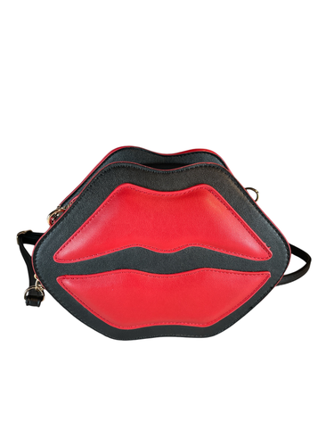 Sac a bandoulire rouge-noire - Label Emmaus - Modalova